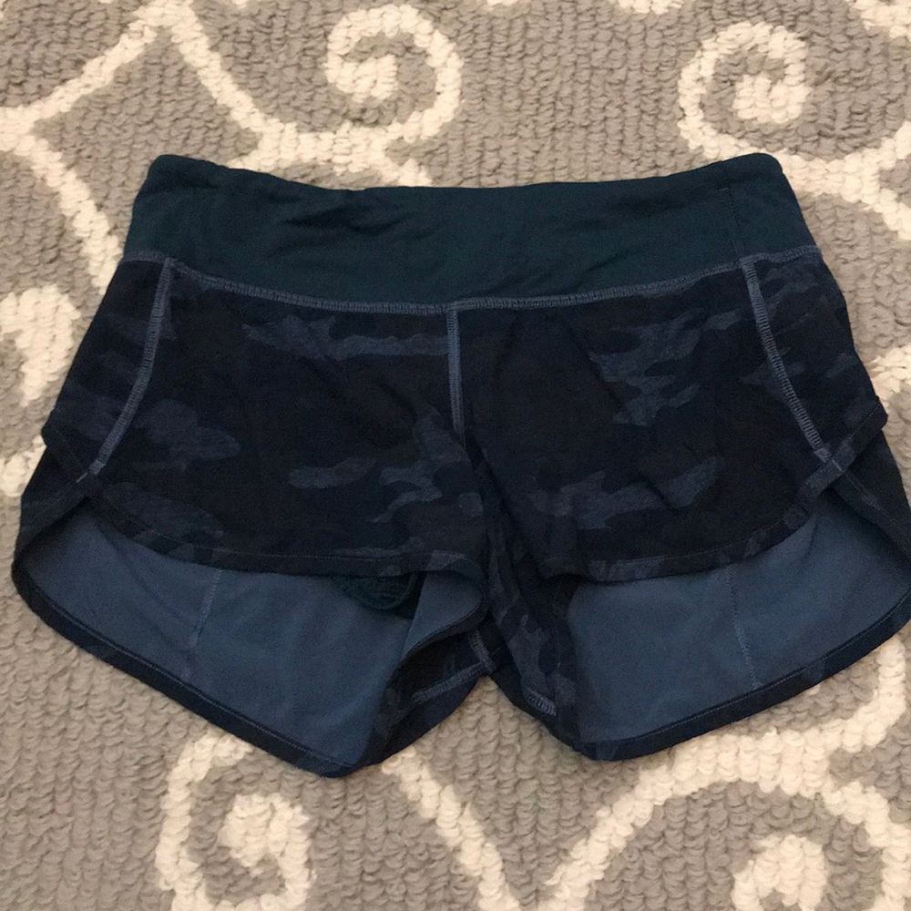 Lululemon Speed Short-Navy Camo